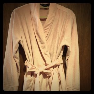Nicole Miller Pink Fuzzy Robe